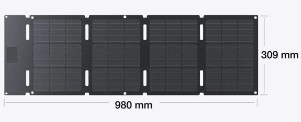 ABMESSUNGEN DES AUSGEKLAPPTEN PANELS
