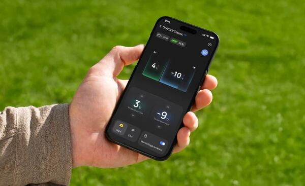 Steuerung über App Steuerung über App